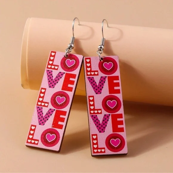 Valentine’s Day’s Earrings 2 pair - Picture 4 of 4